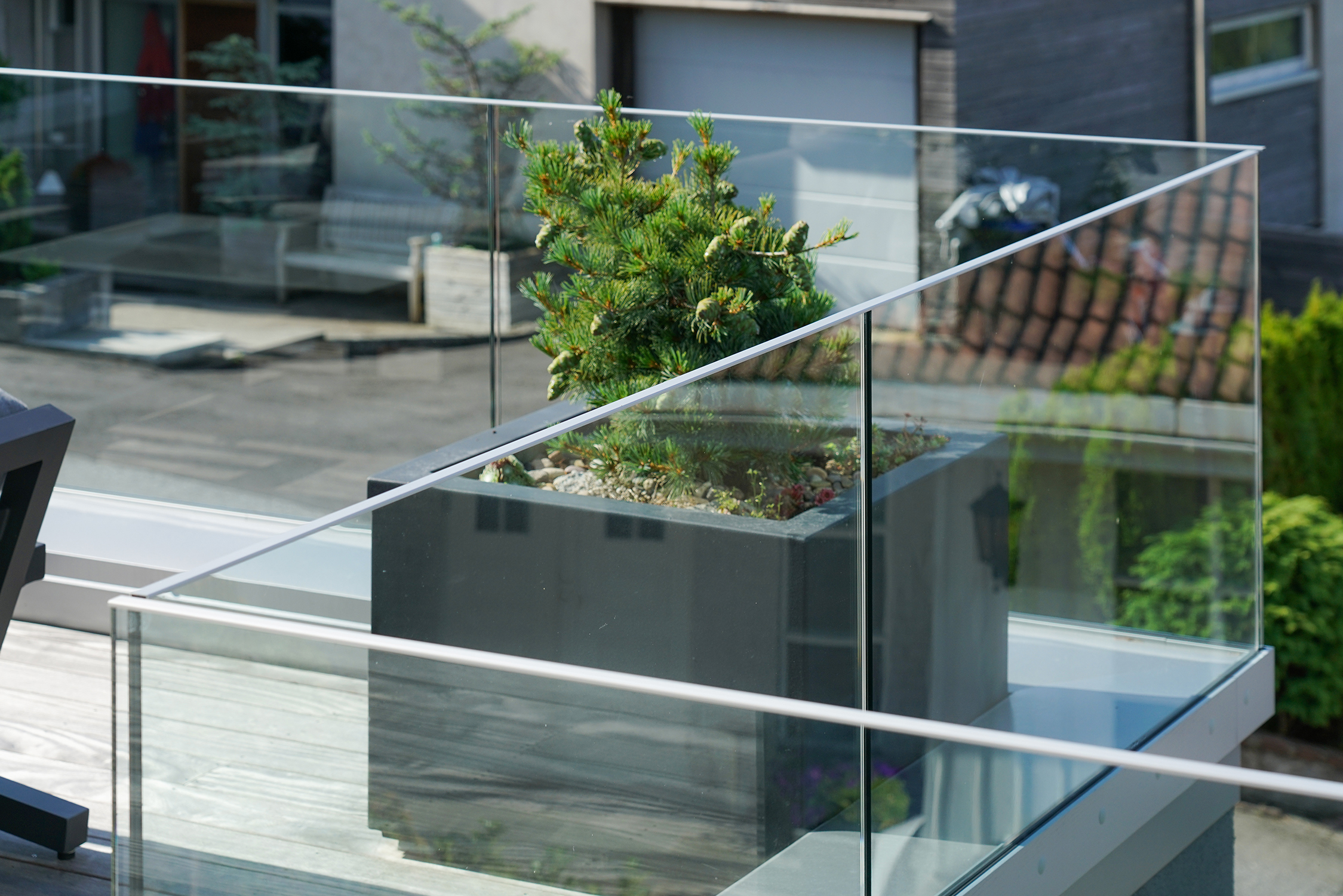 Melby_Glassrekkverk. Foto: Peder Otto Dybvik