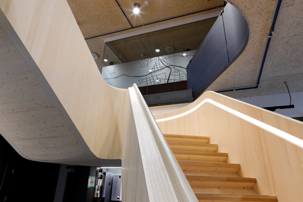 Trapp lever til Ringebu bibliotek
